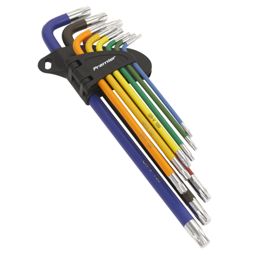 TRX-Star* Key Set9 Piece Colour-Coded Extra-long