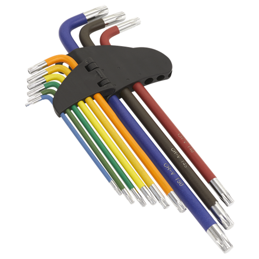 TRX-Star* Key Set9 Piece Colour-Coded Extra-long