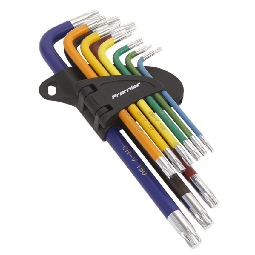 TRX-Star* Key Set9 Piece Colour-Coded Long