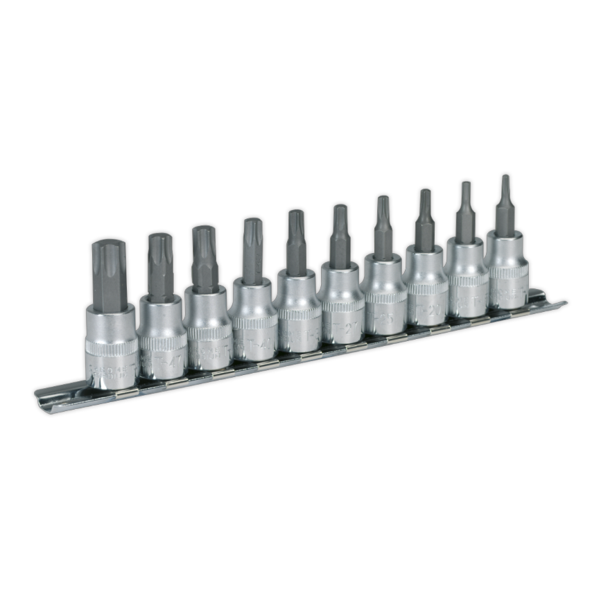 TRX-Star* Socket Bit Set10 Piece 3/8" Square Drive