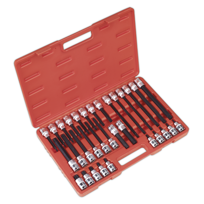 TRX-Star* Socket Bit Set32 Piece 1/2" Square Drive
