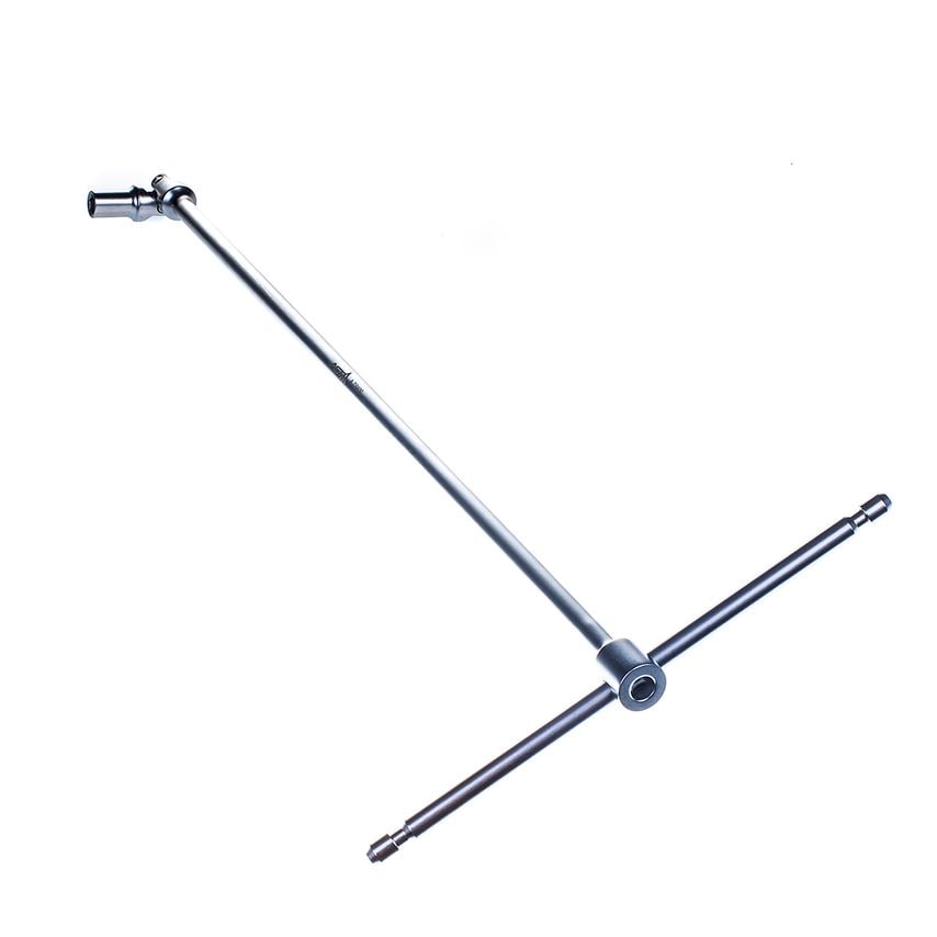 TS600 6mm Hex Extra Reach Socket Wrench Sliding T Bar Extension Universal Joint