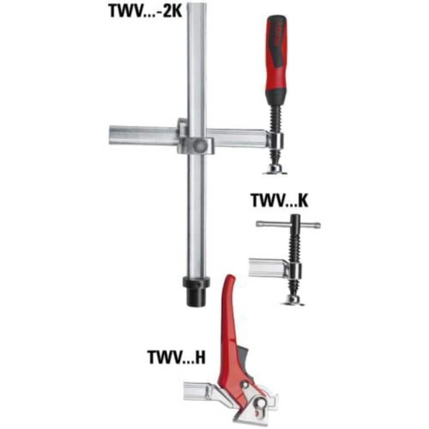 TWV16-20-15K Clamping Element for Welding Tables with Variable Throat Depth TW 200/150 (Tommy Bar), BE105734