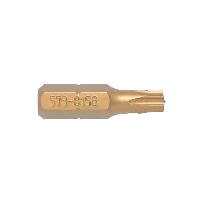 TX40 TORX TiN Coated Screwdriver Bit 1/4" Hex STD