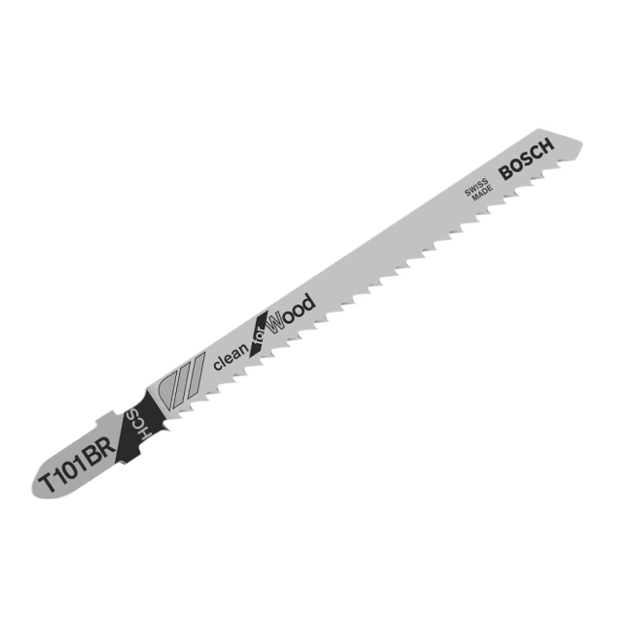 T 101 BR Clean for Wood Jigsaw Blades 100mm Pack of 5
