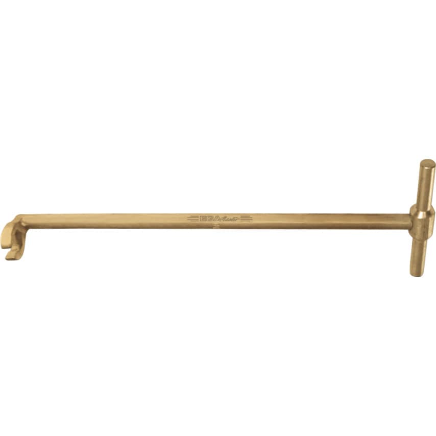 "T" Open End Wrench 10mm Non Sparking Cu-Be