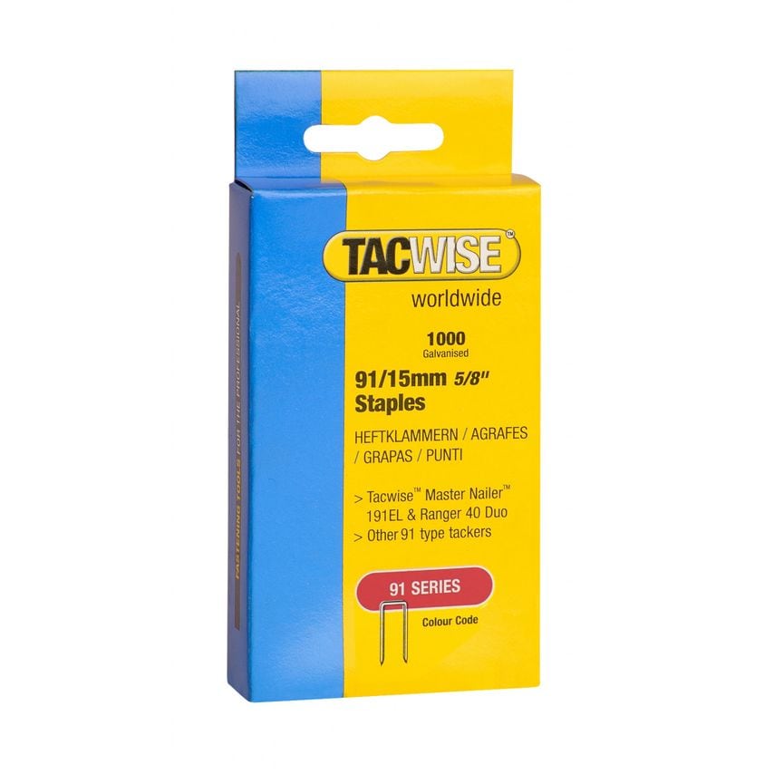 Tacker Staples (91) 15mm