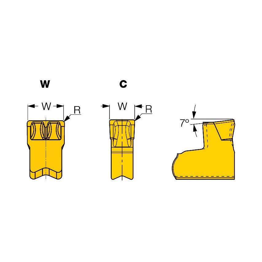 Tag N3C Insert Grade IC808