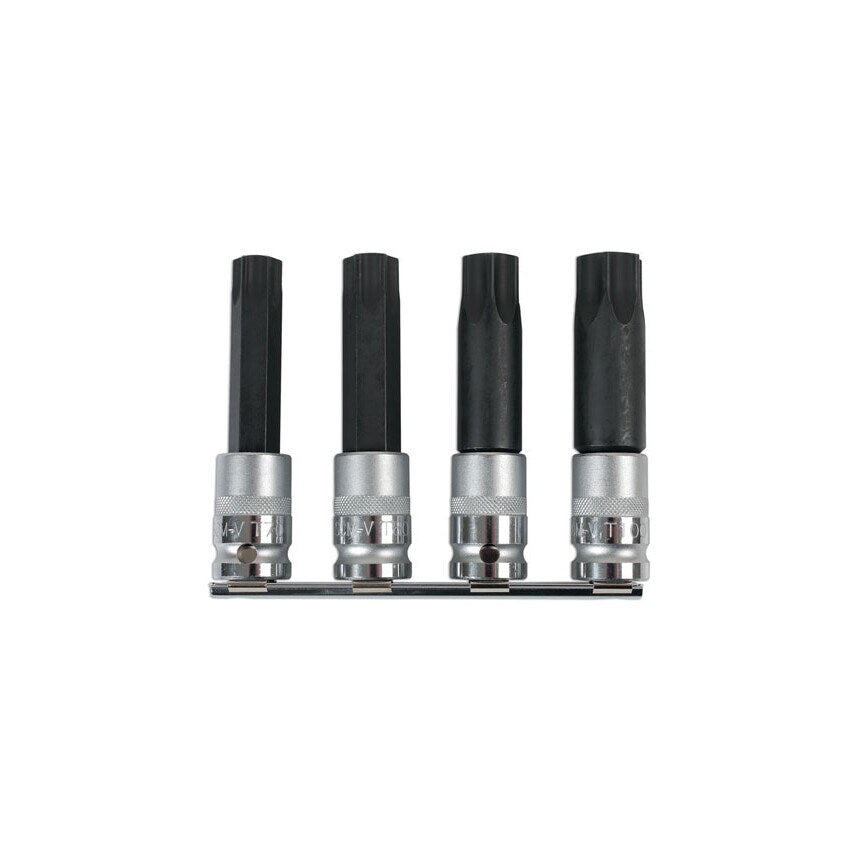 Tamperproof Star Bit Set 1/2"D