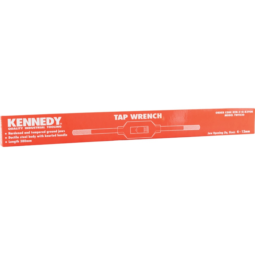 Tap Wrench, Fixed Handle, 4-12mm