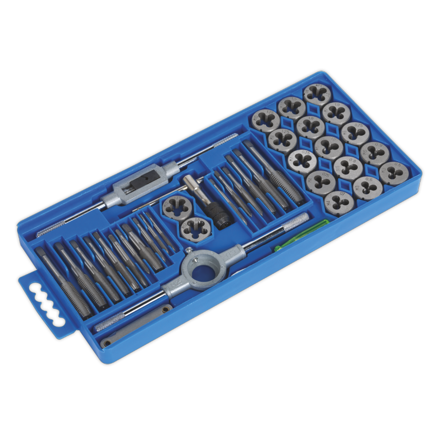 Tap & Die Set 40 Piece Split Dies Metric