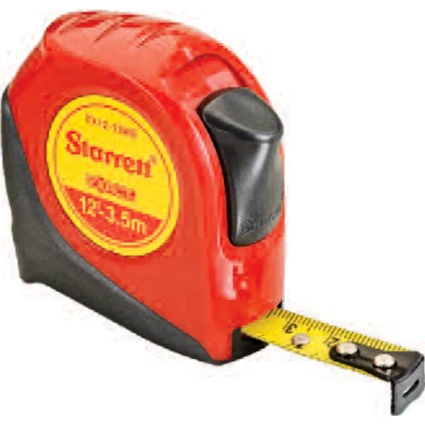 Tape Measure Blade Lock and belt Clip 13mm/1/2IN x 3.5M/12FT ABS M