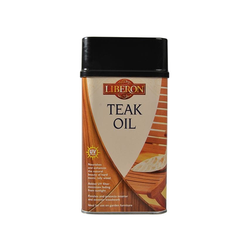 Teak Oil with UV Filters 1 litre LIBTOUV1L