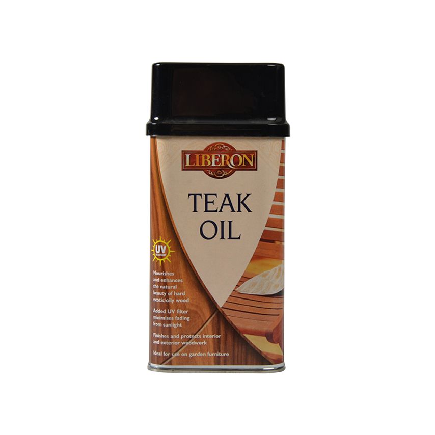 Teak Oil with UV Filters 250ml LIBTOUV250