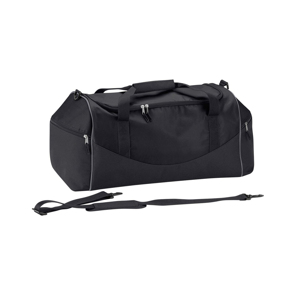 Teamwear Holdall One Size Black/Graphite