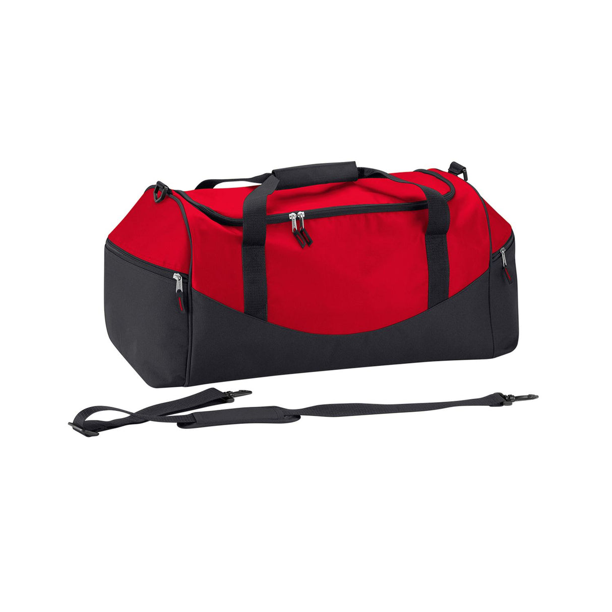 Teamwear Holdall One Size Classic Red/Black