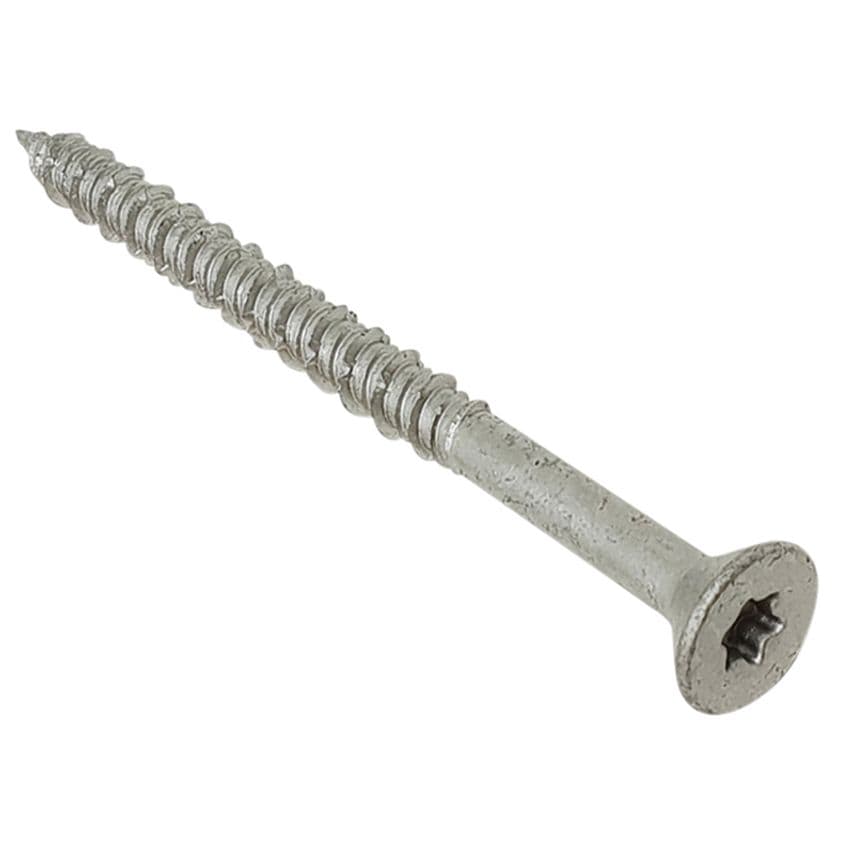 TechFast Masonry Screw TORX Compatible CSK 6.3 x 82mm (Box 100) FORTFMC6382
