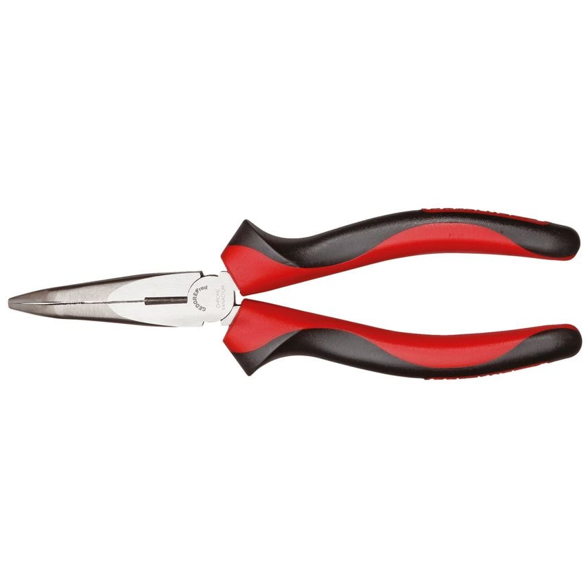 Teleph.pliers angl.45 l.160mm 2C-handle