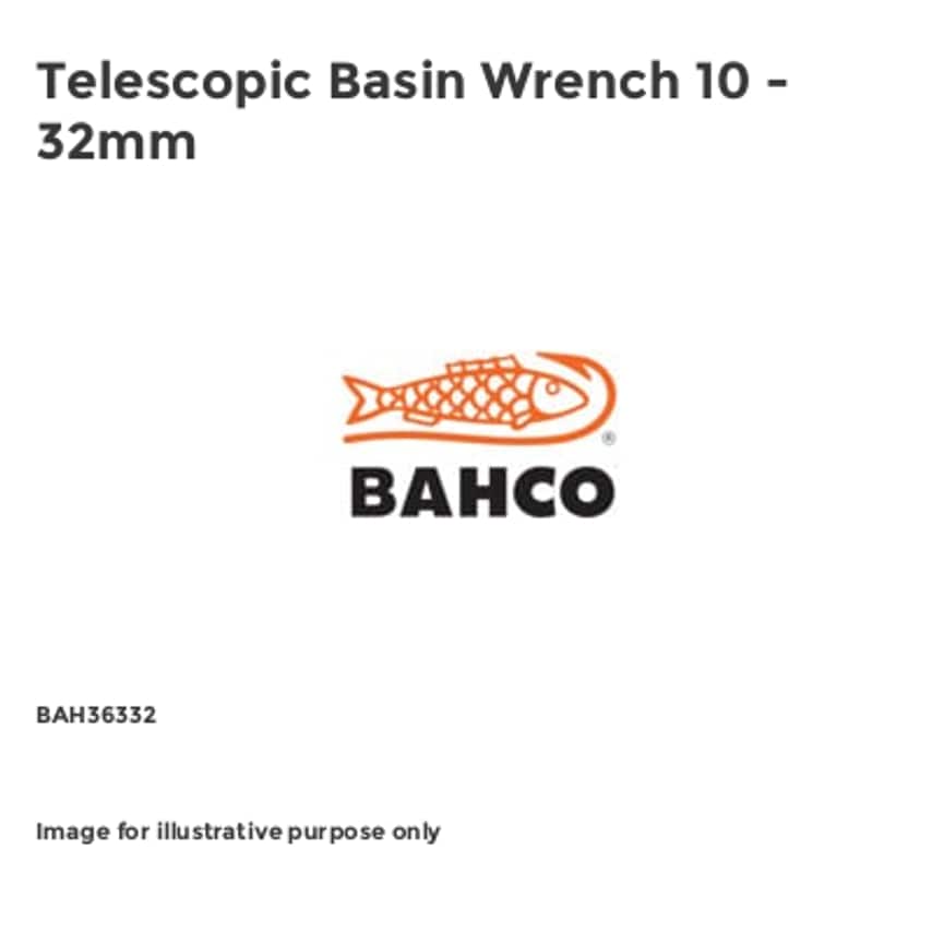Telescopic Basin Wrench 10 - 32mm