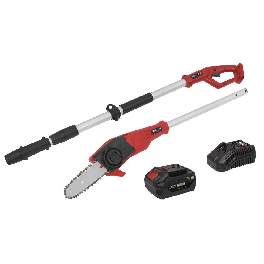 Telescopic Cordless 20cm Chainsaw Kit 20V 4AH SV20 Series