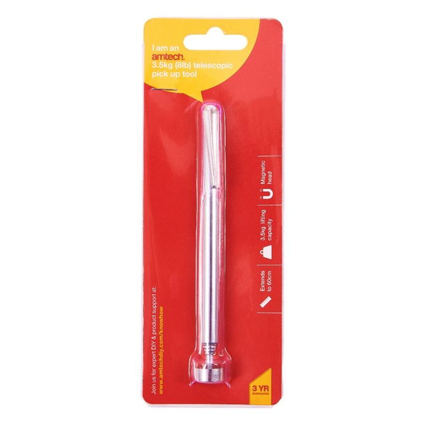 Telescopic Magnetic Pick Up Tool - 3.5kg (8lb) Lift Capacity