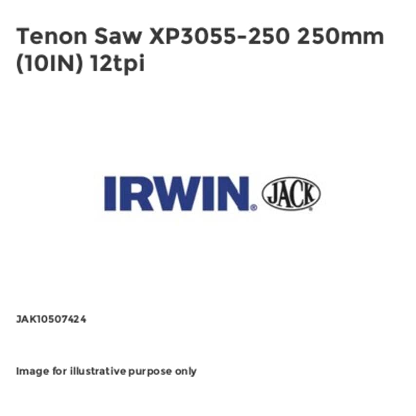 Tenon Saw XP3055-250 250mm (10IN) 12tpi JAK10507424