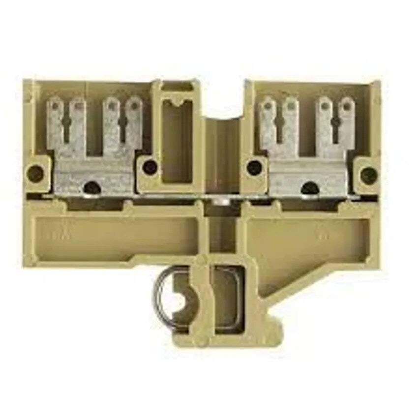 Term Ast 1 6.3/2.8 Flat Blade Connect 2.5mm Beige Drct Mounting