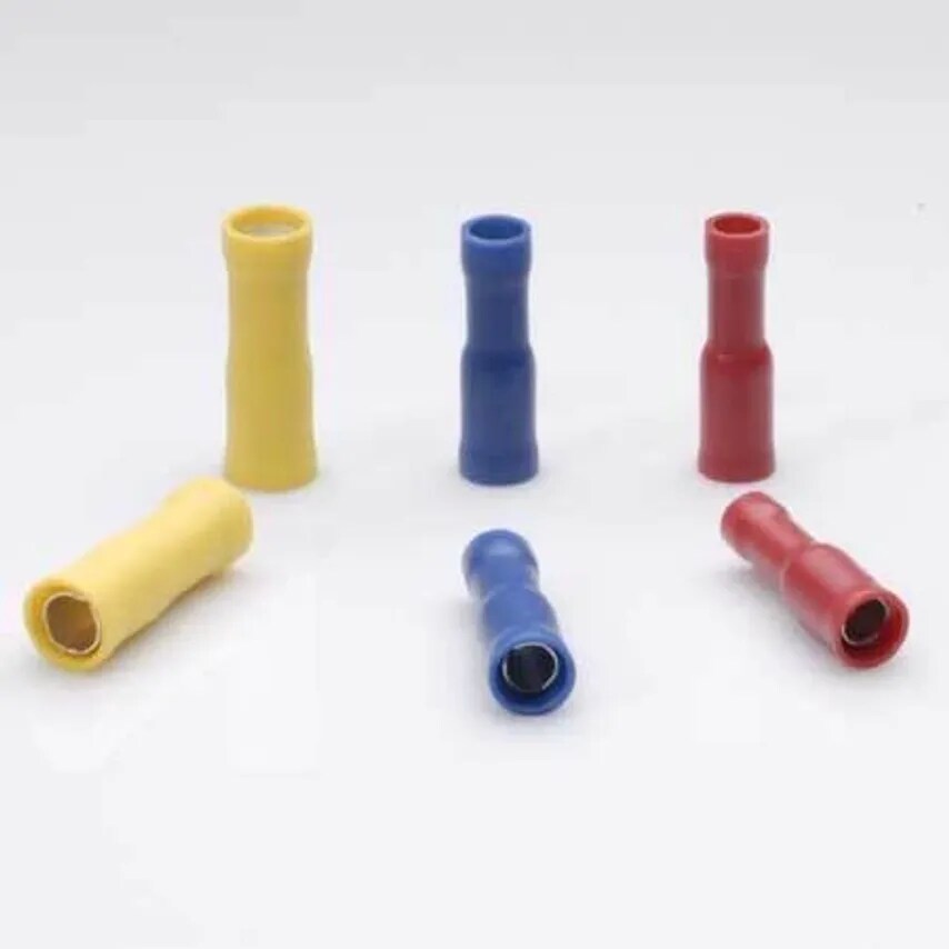 Term Auto Bullet FEM (Pack of 100) 10A 0.5-1.5mm2 Red Pre-insulat