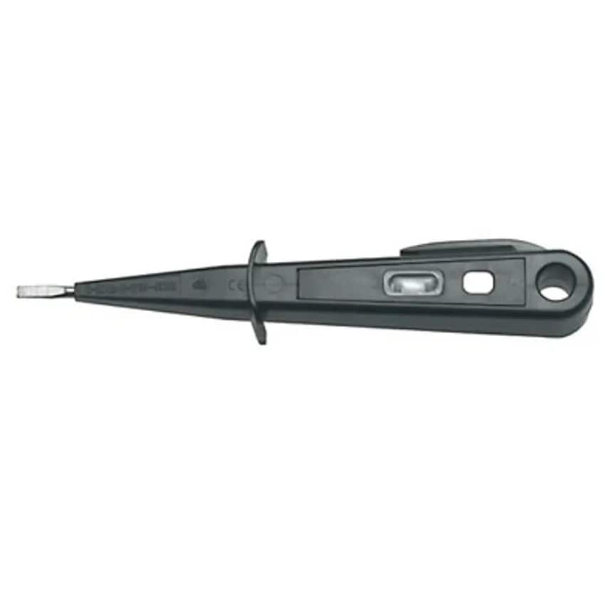 Tester Mains VDE 190 x 3.5mm 125-250VAC Black Plastic