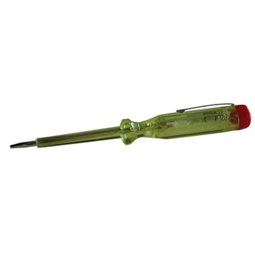 Tester Mains VDE 55mm 100-250VAC Acetate
