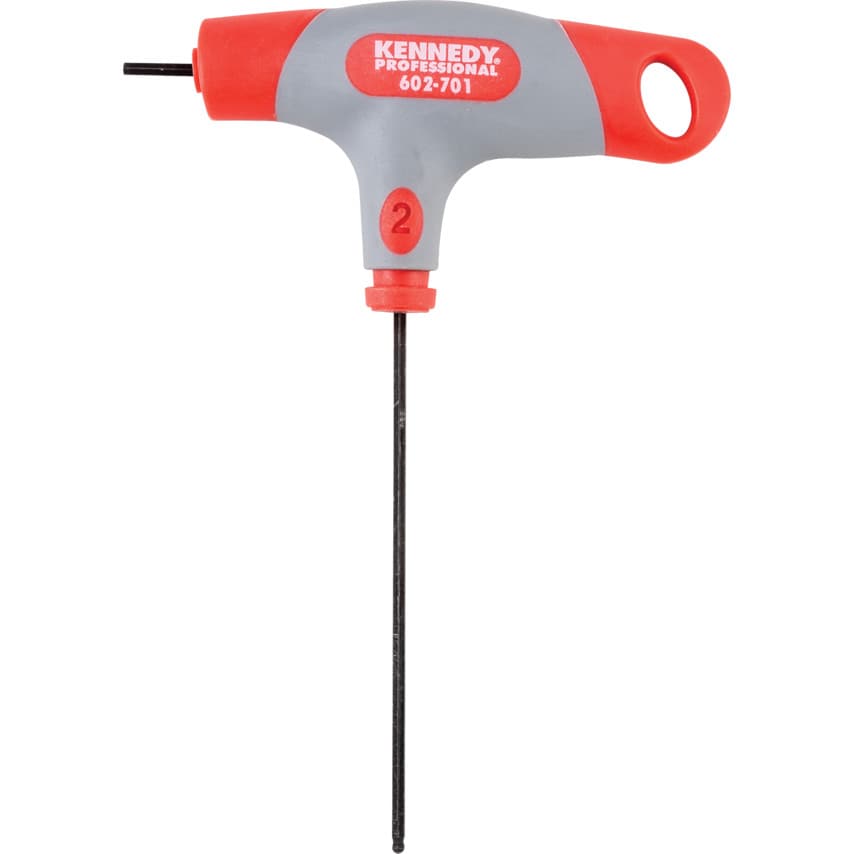 T-handled Hexagon Key Ball Driver 2mm x 130mm