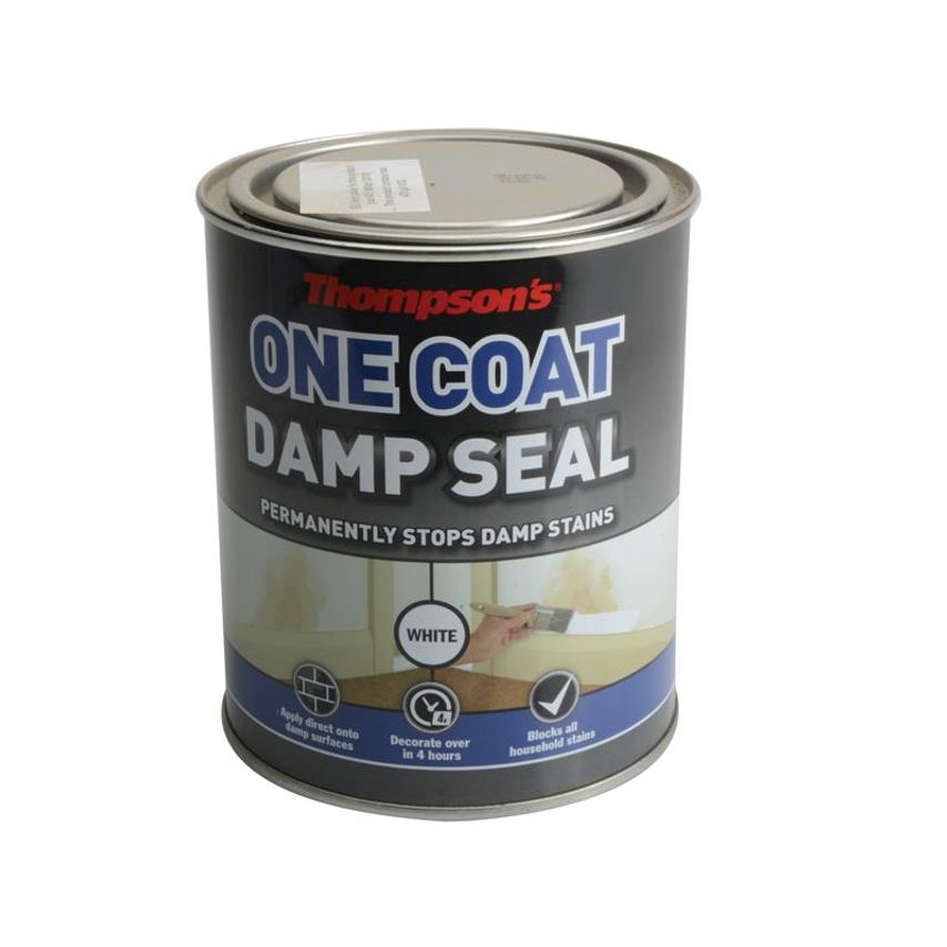 Thompson's One Coat Stain Block Damp Seal 2.5 Litre