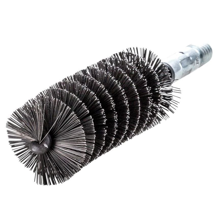 Threaded Tube Brush 30mm Steel Wire LES506130