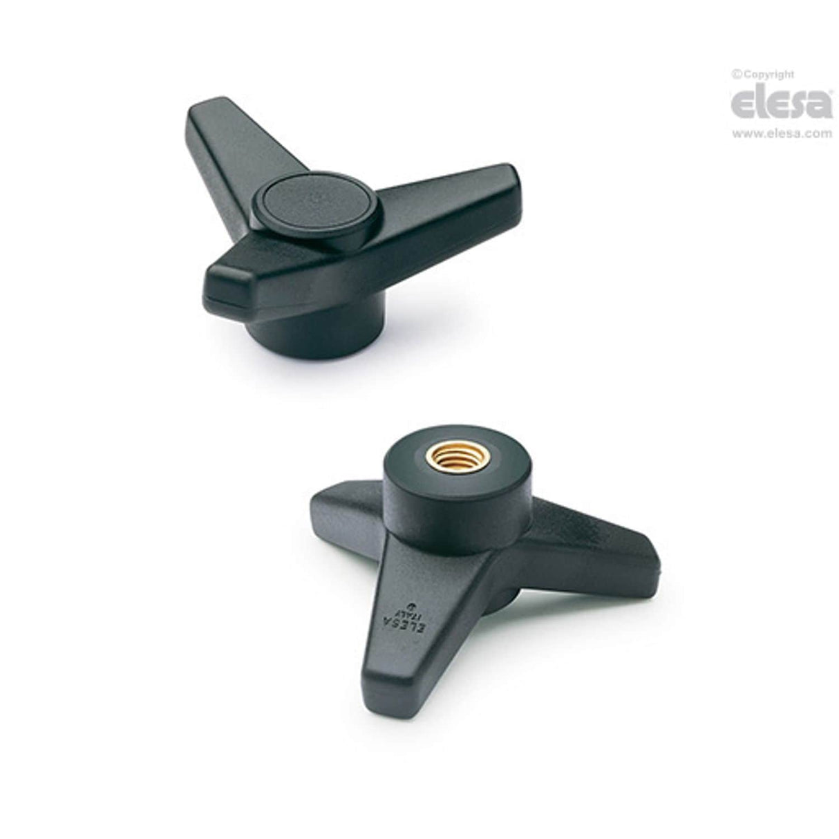 Three-arm knob-VB.639/100 B-M14