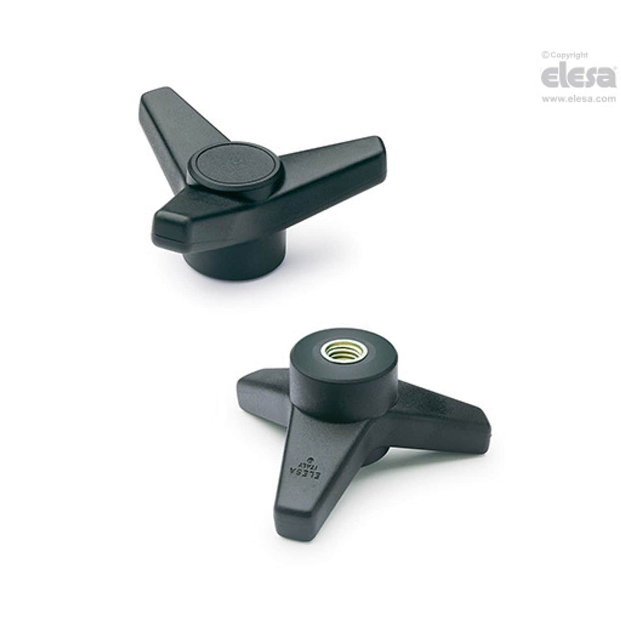 Three-arm knob-VB.639/45 SST-M6