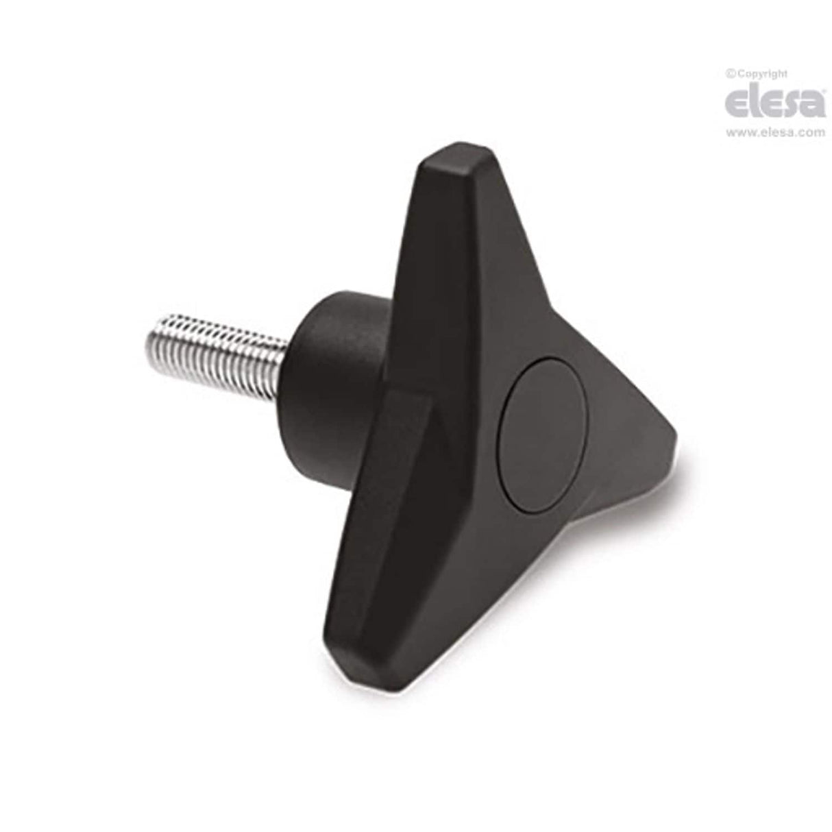 Three-arm knob-VB.839/80 p-M10x30-C17 Green