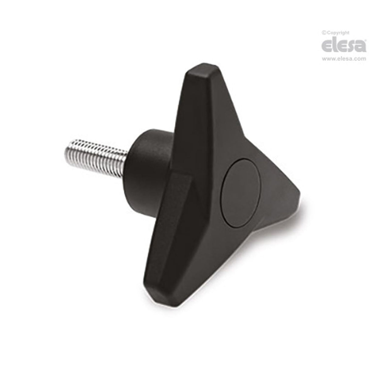 Three-arm knob-VB.839/80 p-M10x30-C3 Grey