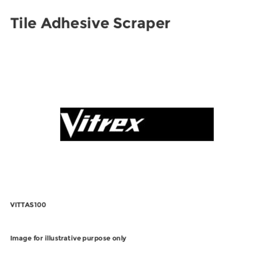 Tile Adhesive Scraper - VITTAS100