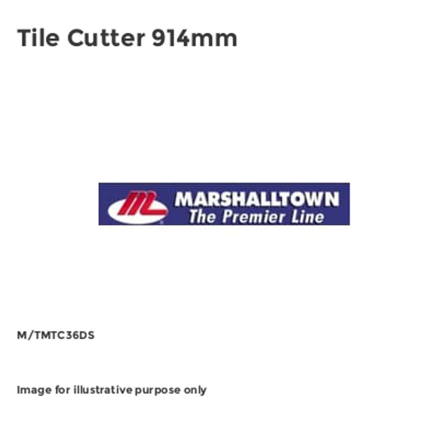 Tile Cutter 914mm M/TMTC36DS