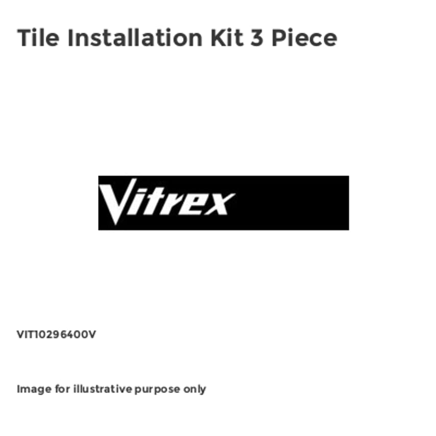 Tile Installation Kit 3 Piece VIT10296400V