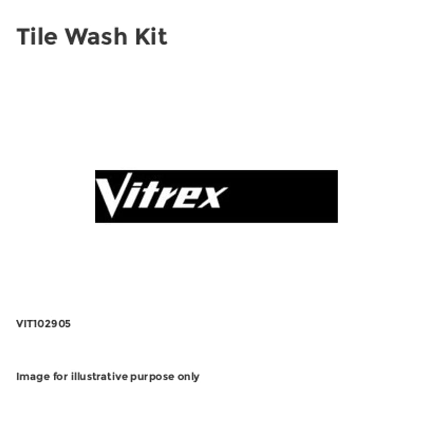 Tile Wash Kit