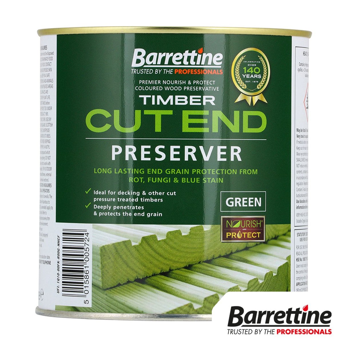 Timber Cut End Preserver Green - TEGR001