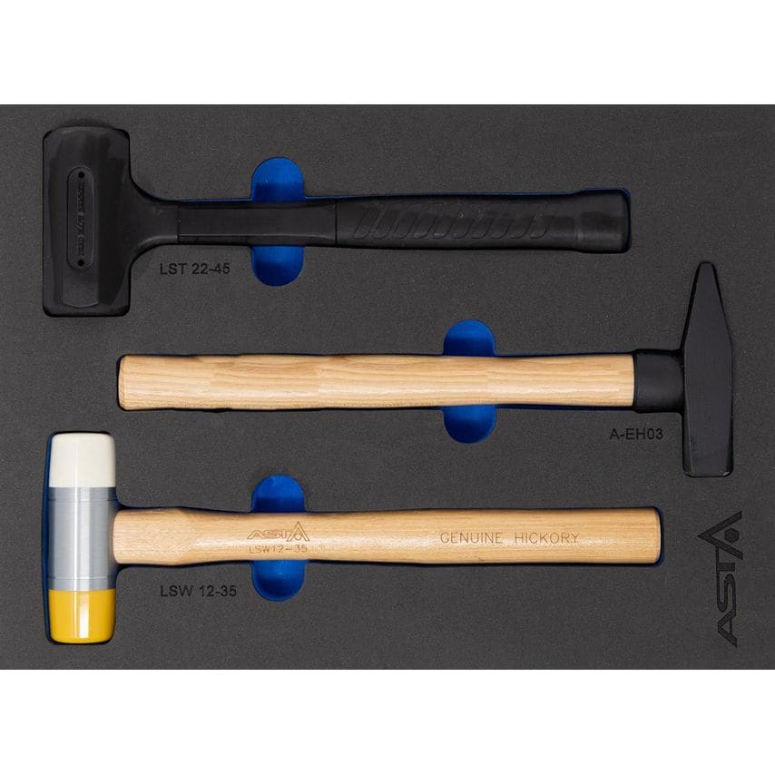 Tool Cabinet Insert Hammers