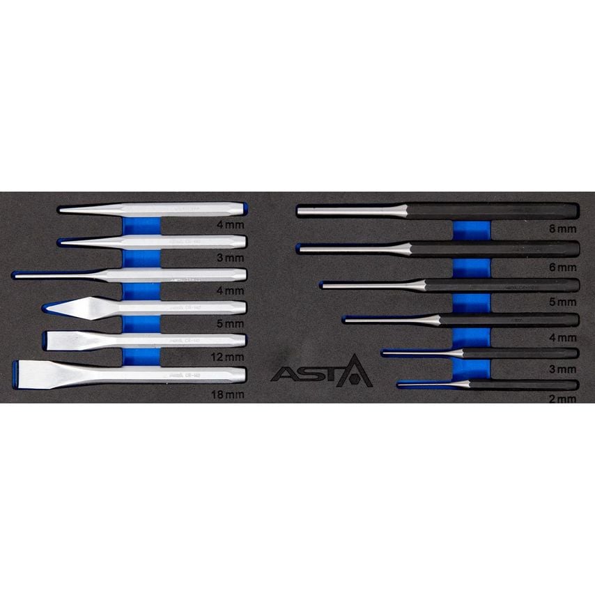 Tool Cabinet Insert Punches & Chisels