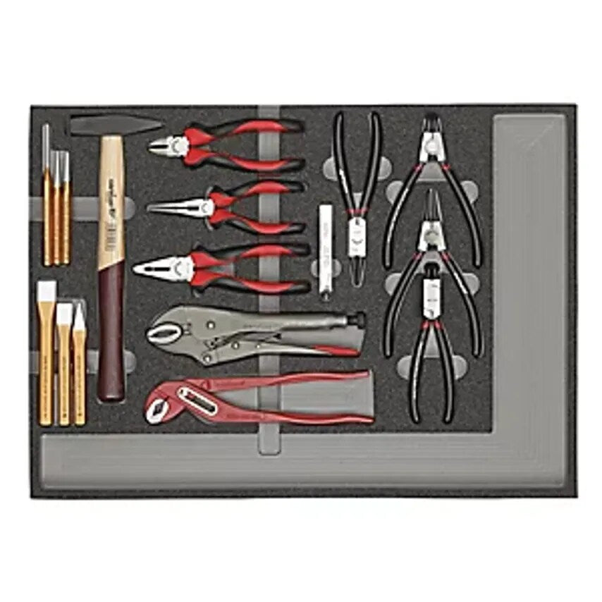Tool Kit, Pliers, Hammers, Chisels, Weight 3.08 Kg