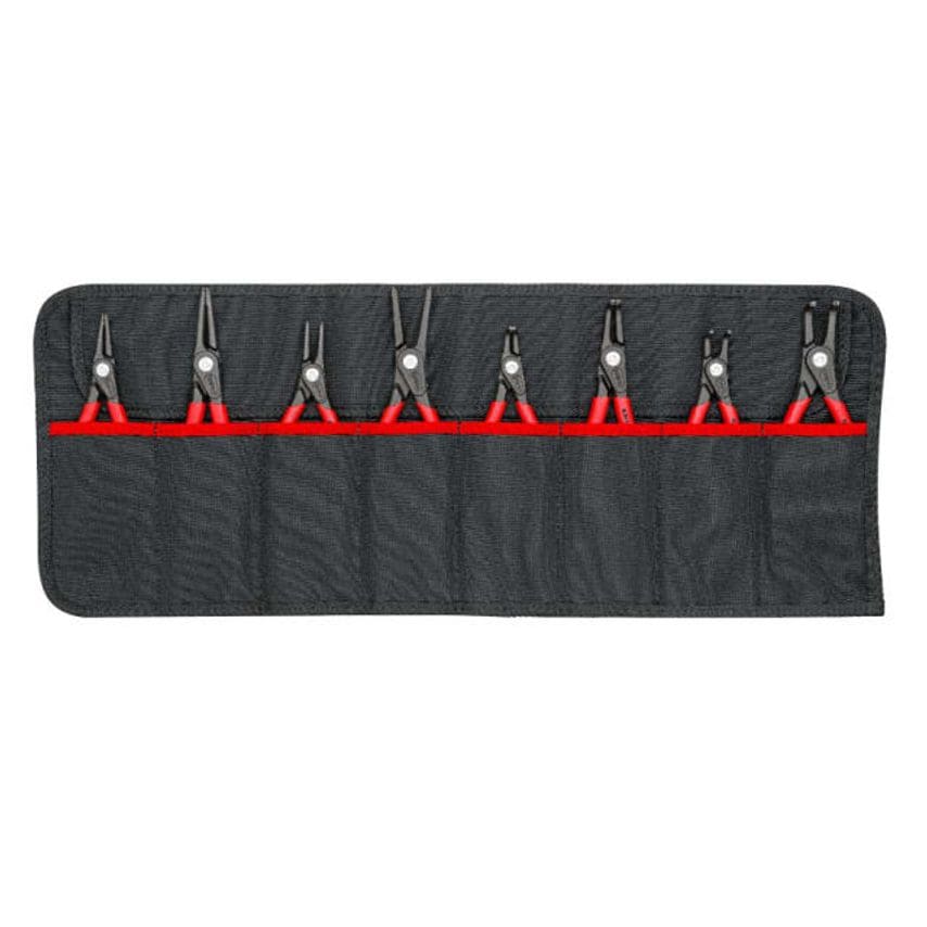 Tool Roll Circlip Plier Set 8 Piece