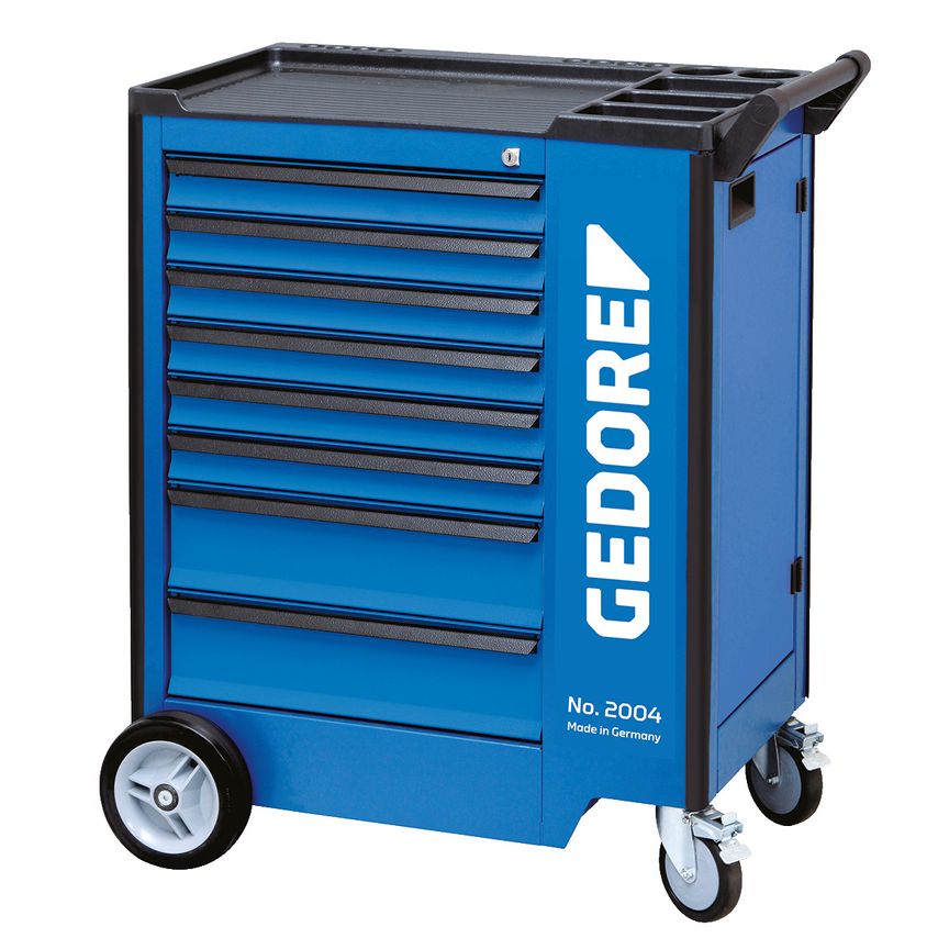 Tool assortment with tool trolley