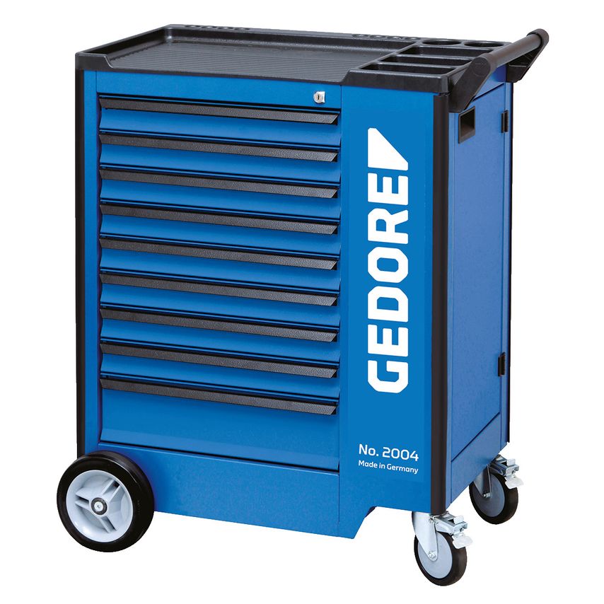 Tool assortment with tool trolley