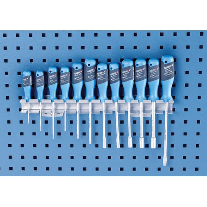 Tool holder for screwdrivers