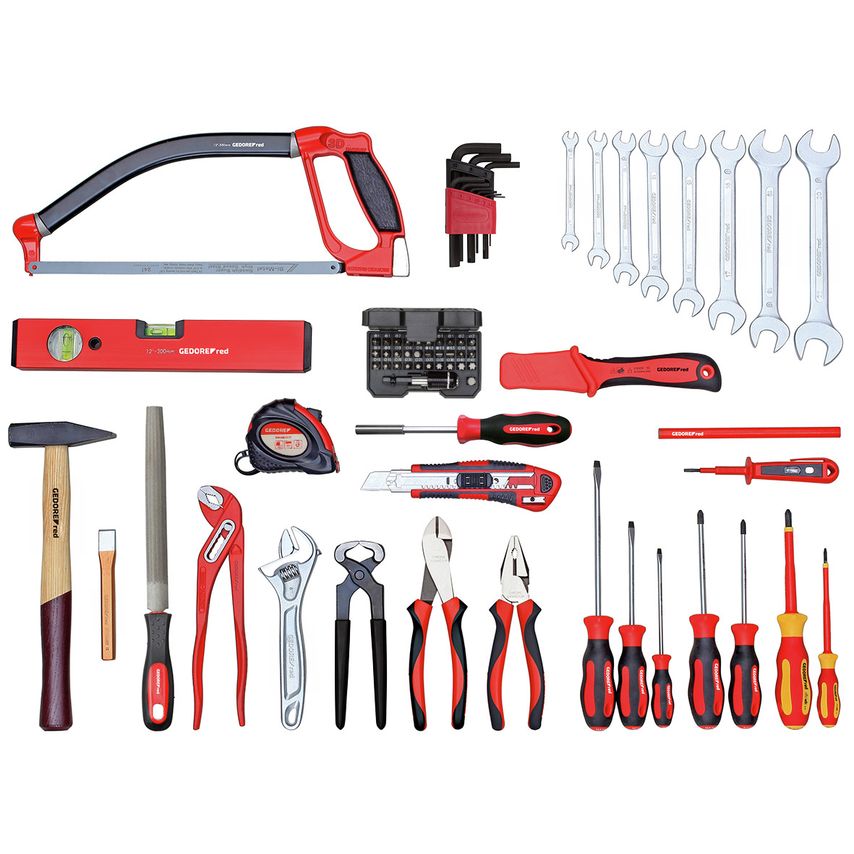 Tool set BASIS loose 72pcs